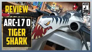 Review ARC-170 (Tiger Shark) - Star Wars The Clone Wars - ElManolo97
