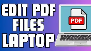 How To Edit Pdf File In Laptop | How To Edit Pdf