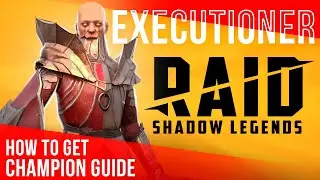 EXECUTIONER Build, Gear, Masteries 🔥How to Get EXECUTIONER + best gear + Code RAID Shadow Legends