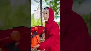 Squid game superhero version | Who is the bad player? - Survive the game 2 #shorts #funny #alphahero