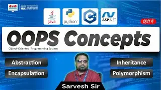 Mastering OOPS: Object Oriented Programming in Hindi 2024 | Java, Python, C++, ASP.NET | #youtube