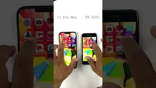 iPhone 13 Pro Max Vs iPhone SE 2022 - PUBG TEST