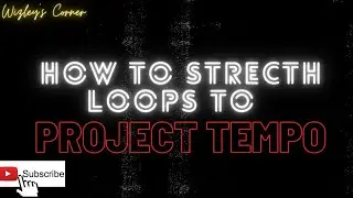 How to stretch loops to project tempo on Cubase