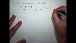 Nonhomogeneous 2nd-order differential equations