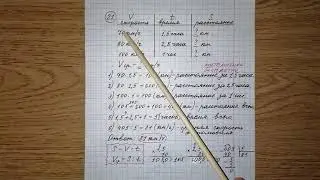 21) Первые 1,5 часа автомобиль ехал со скоростью 70 км/ч,  следующие 2,5 часа - со скоростью 80 км/ч