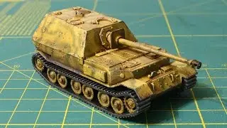 Покраска модели Ferdinand Звезда 1:100