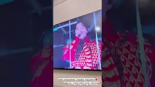 Osman watching Dimash Almaty concert