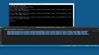INSERT multiple records in SQLITE