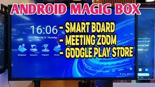 ANDROID MAGIC BOX, SMART BOARD PERSENTASI