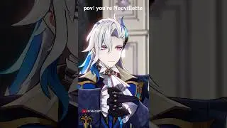 【原神:Genshin Impact MMD／4K／60FPS】Don't move or i will..『Neuvillette  & Lumine & Furina & Wriothesley』