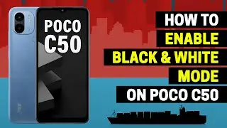 How to Enable Black & White Mode on POCO C50