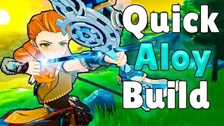 How to Build Aloy DPS in less than 2 minutes - Genshin Impact