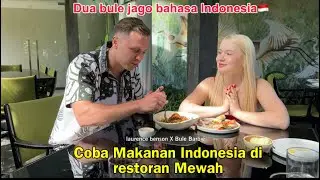 BULE BARBIE X LAURENCE BENSON COBA MAKANAN INDONESIA TRADISIONAL🇮🇩| RATING JUJUR & KEJUTAN DI AKHIR🎉