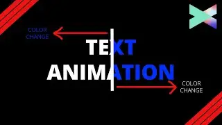 Color Changing Text Animation Effect - Wondershare Filmora X