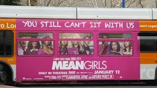 Mean Girls Bus You Still Can't Sit With Us Los Angeles California USA January 4, 2024