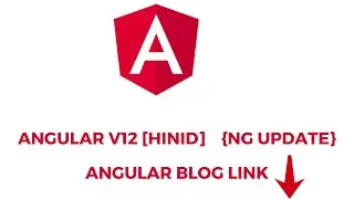 Angular new update v12   #angular12 [Hindi] | Vijay Chauhan |