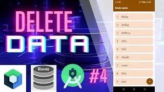 Delete Data In Room Database Android Studio Jetpack Compose | Room Database | Delete Data | #4