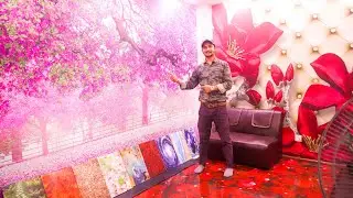 অফিস/বাসা/রেস্ট্রুরেন্ট/হোটেলের থ্রি ডি ওয়ালপেপার || 3D Wallpaper Price in BD