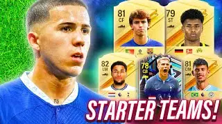 The BEST Starter Teams to Use in EAFC 24 Ultimate Team!