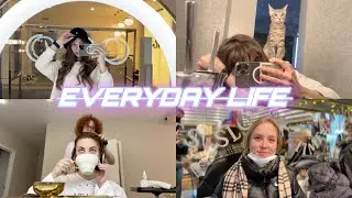ВЛОГ ✨ я подстриглась 💇🏼‍♀️ гуляем с Дашей / котёнок :)