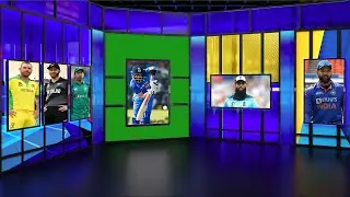 professional sports virtual studio, Green Screen Studio