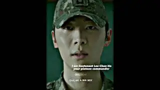 lieutenant Lee Chun Ho edit || Platoon commander Lee || Duty after school edit #dutyafterschool