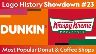 Logo History Showdown #23 - Dunkin’ vs. Krispy Kreme