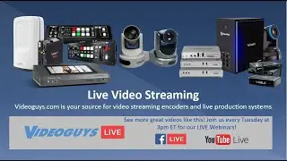 A Guide to Video Encoders for Live Streaming