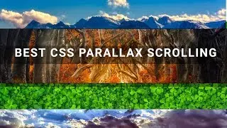 Best Parallax Scrolling | Using Only HTML & CSS