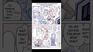 a mother who reports incomprehensible results in the morning  #animecomicdub #anime #voiceacting
