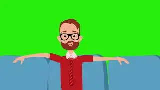 Boy Cartoon, Animation, New, Free : NoCopyright, HD | Green Screen Animation | 3D Video Play