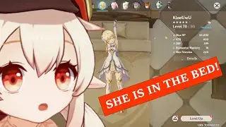 Characters lie down in the bed - Genshin Impact