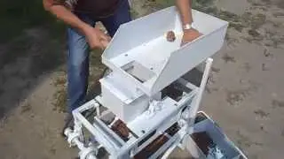 Шелушитель кедровой шишки МШВ-0.05. Шелушилка шишки.