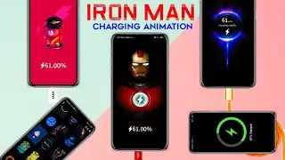 Enable Iron Man Charging Animation on Android | charging animation Android | Charging Animation App