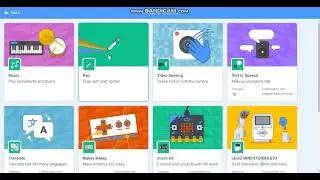 How to make a clean slate and use it to draw using pen extension on scratch