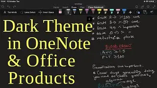 Enable Dark Mode in OneNote | Enable Dark Theme in OneNote | Turn Dark Mode On or Off in OneNote