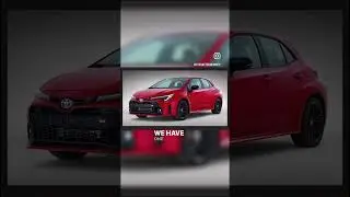 Toyota GR Corolla Morizo redesign