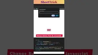 How to Change Button Text on Click in JavaScript! 💡 | 