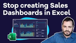 Stop creating Sales Dashboards in Excel – [Easy alternative]
