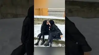 while it's snowing  🥵❤️ 