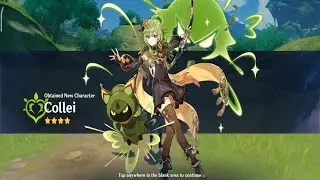 how to get collei for free genshin impact