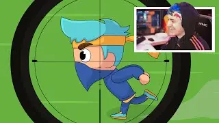 Ninja Reacts to “When you try to Snipe Ninja in Fortnite Chapter 2 (Animation)”!!