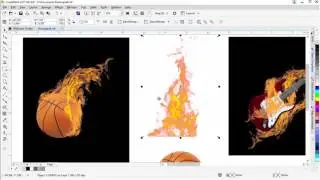 Designing Realistic Flame Effects in CorelDRAW and PhotoPaint