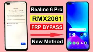 Realme 6 Pro (RMX2061) Frp Bypass | Realme 6 Pro Google Lock Bypass | Realme 6 Pro Gmail Lock Bypass