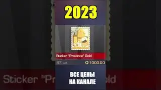 2022-2023 Sticker Province Gold #стандоф #standoff #standoff2