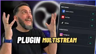 NOVO PLUGIN DE MULTISTREAM (Grátis) para OBS Studio - Aitum Multistream [HORIZONTAL + VERTICAL] 2024