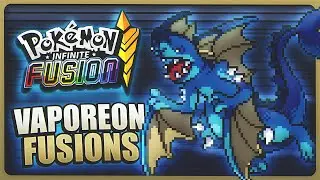 MOIST Vaporeon Pokemon Fusions