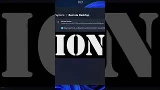 Windows 11 enable remote desktop 