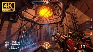 Quake Champions: Gameplay Ultra Realistic Graphics (PC 4K) No Commentary