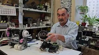 Устройство приводов современных швейных машин